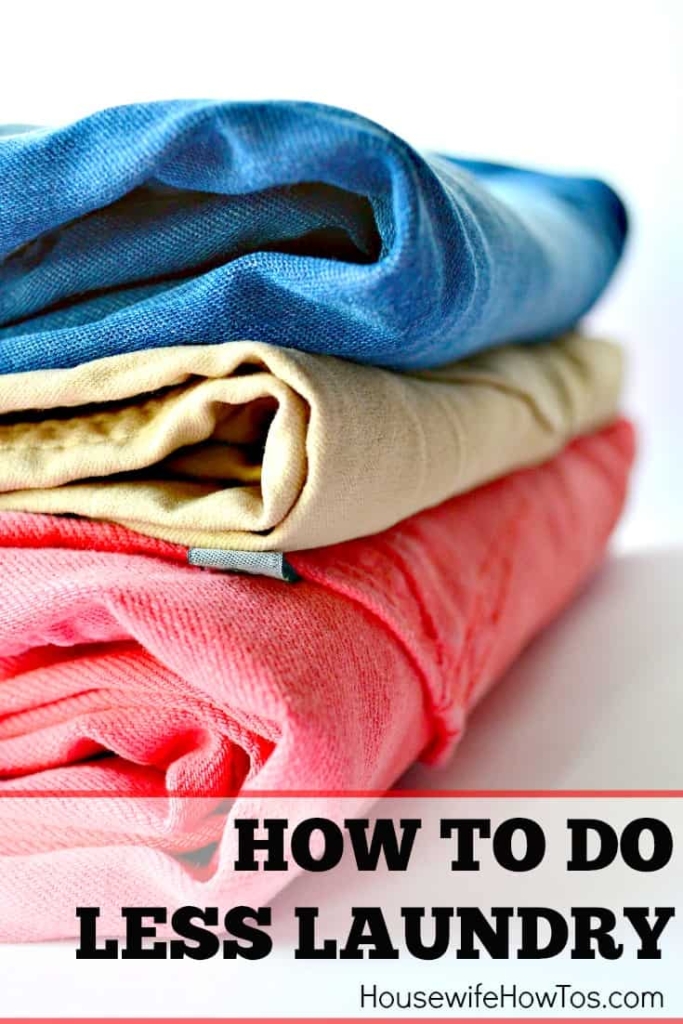 Cómo lavar menos ropa | Consejos para controlar la colada y establecer una rutina de lavado sabiendo qué ropa hay que lavar con qué frecuencia #lavado