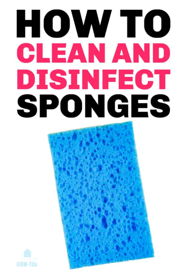 Cómo limpiar y desinfectar las esponjas de cocina